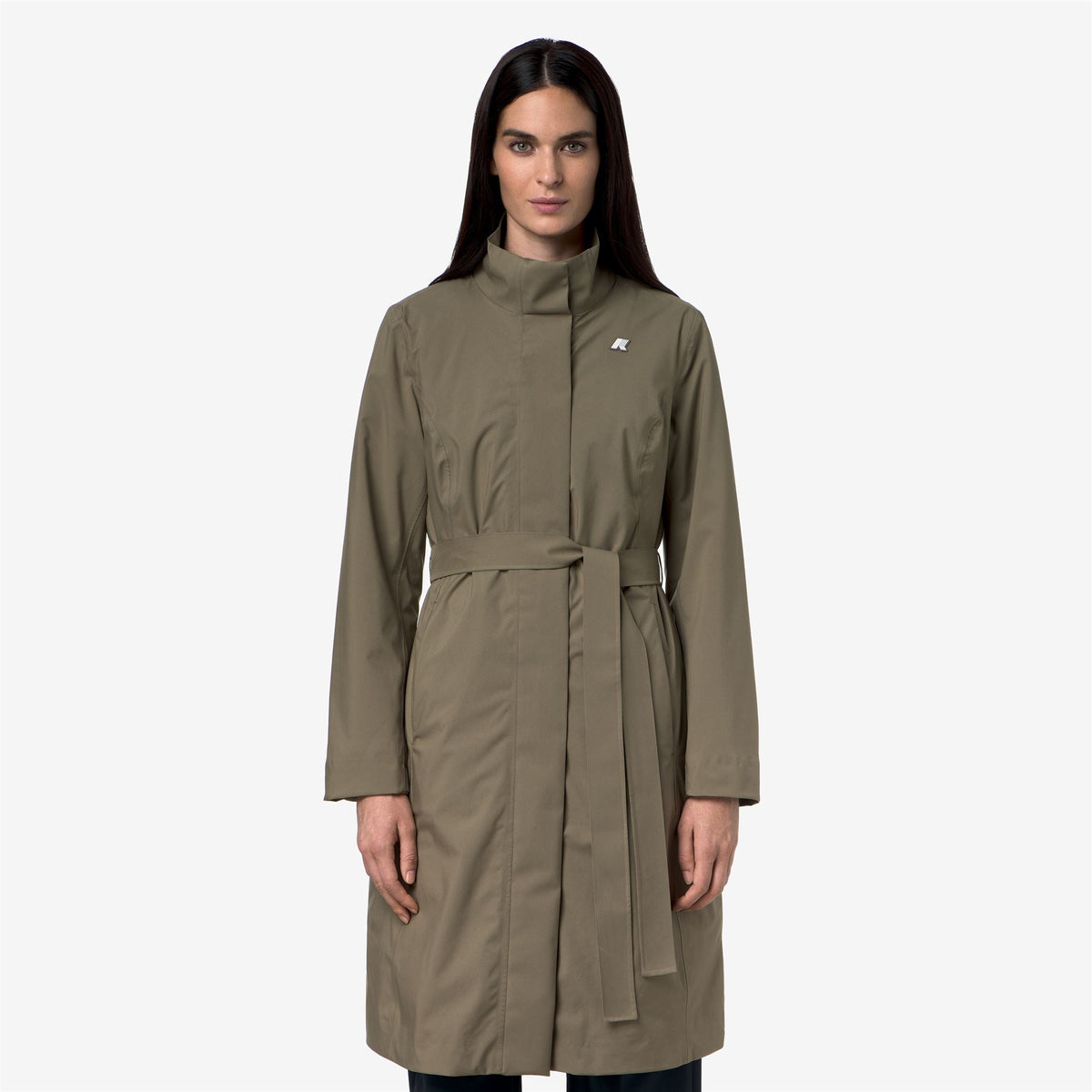 MIRANDA 3IN1 - Vestes - Long - Femme - Green Army-Red Dk