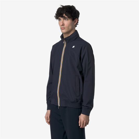 AMAURY  STRETCH NYLON JERSEY - Vestes - Court - Homme - Blue Depth