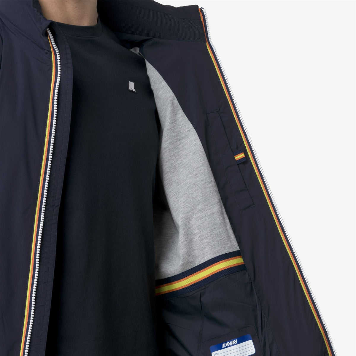 AMAURY  STRETCH NYLON JERSEY - Vestes - Court - Homme - Blue Depth