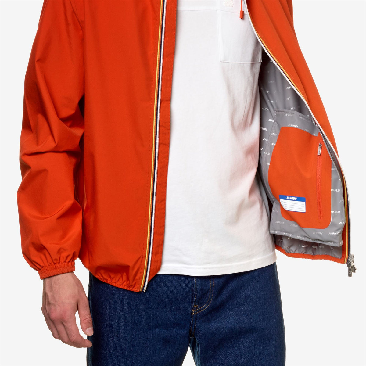 JACK ECO STRETCH DOT - Vestes - Court - Homme - Orange Pumpkin