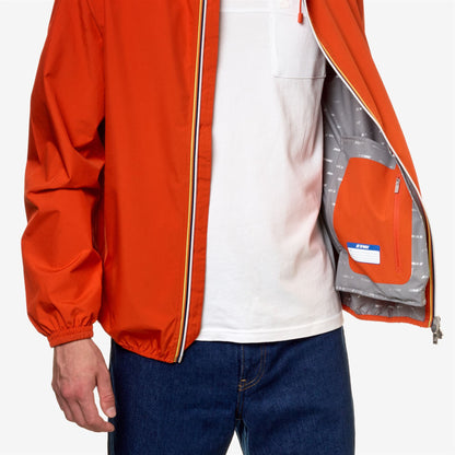 JACK ECO STRETCH DOT - Vestes - Court - Homme - Orange Pumpkin