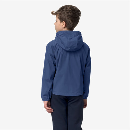 P. JACK STRETCH NYLON JERSEY - Vestes - Court - Garçon - Blue Fiord