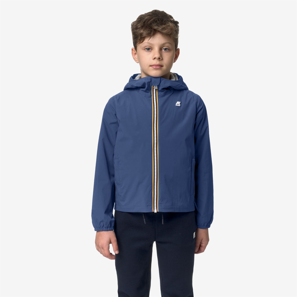 P. JACK STRETCH NYLON JERSEY - Vestes - Court - Garçon - Blue Fiord