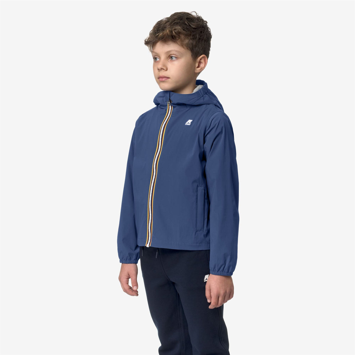 P. JACK STRETCH NYLON JERSEY - Vestes - Court - Garçon - Blue Fiord