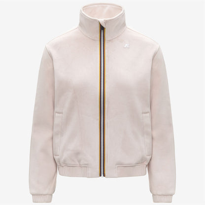 VIVIETTE VELOUR POLAR - Polaire - Veste - Femme - Rose Hushed-Rose Hushed-Rose Hushed