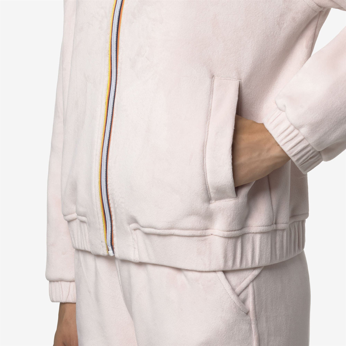 VIVIETTE VELOUR POLAR - Polaire - Veste - Femme - Rose Hushed-Rose Hushed-Rose Hushed