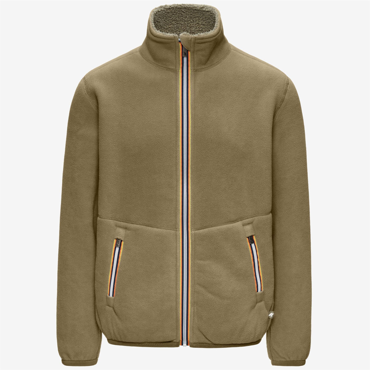 PASCAL SHERPA POLAR DOUBLE - Polaire - Veste - Homme - Green Army-Green Army