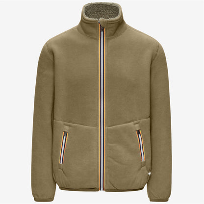 PASCAL SHERPA POLAR DOUBLE - Polaire - Veste - Homme - Green Army-Green Army