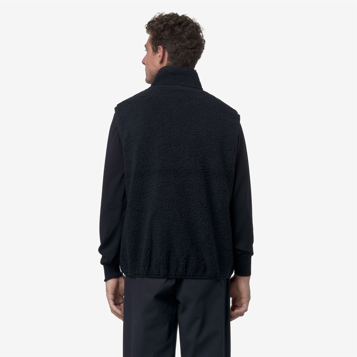 YANNICK SHERPA POLAR DOUBLE - Polaire - Gilet - Homme - Blue Depth-Blue Depth