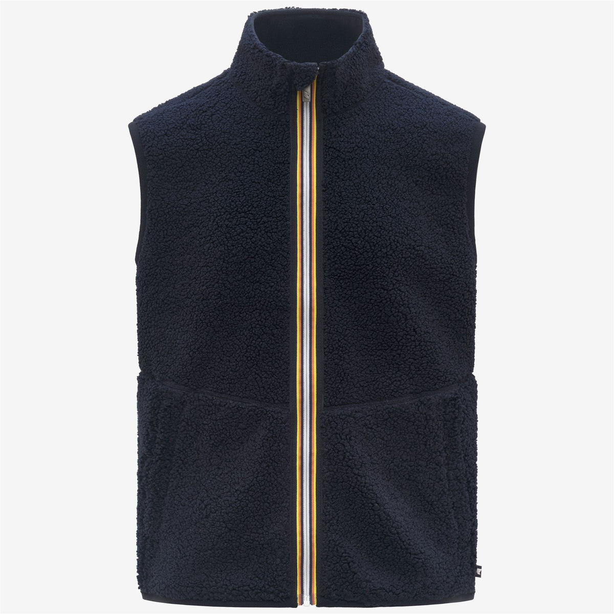 YANNICK SHERPA POLAR DOUBLE - Polaire - Gilet - Homme - Blue Depth-Blue Depth