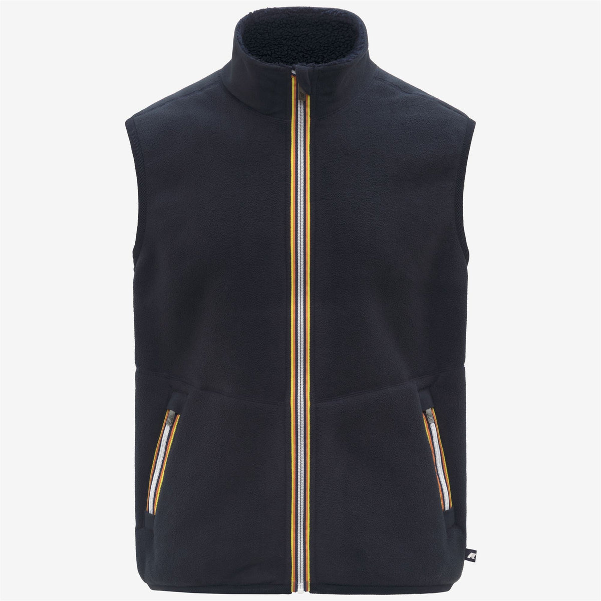 YANNICK SHERPA POLAR DOUBLE - Polaire - Gilet - Homme - Blue Depth-Blue Depth