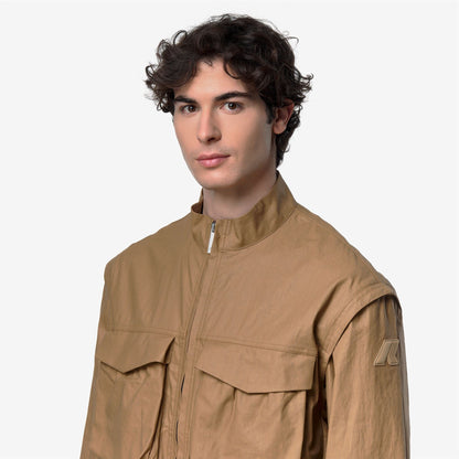 ORIAN NATURAL BLEND - Vestes - Court - Homme - BROWN BISTRE COMBO-Brown Bistre