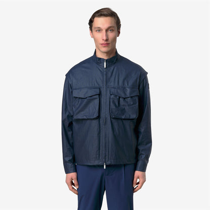 ORIAN NATURAL BLEND - Vestes - Court - Homme - BLUE INSIGNIA COMBO-Blue Insignia