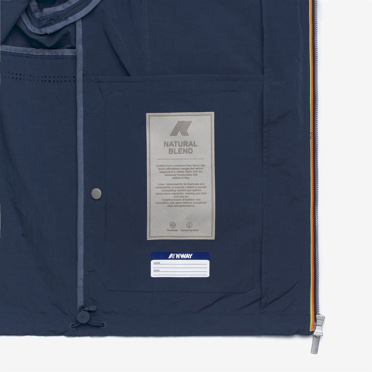 ORIAN NATURAL BLEND - Vestes - Court - Homme - BLUE INSIGNIA COMBO-Blue Insignia