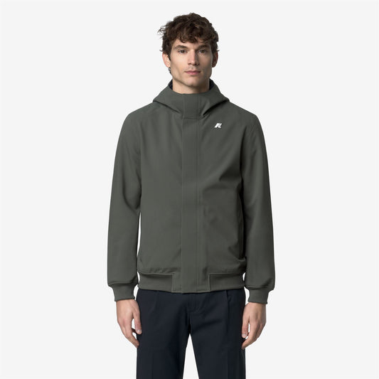 JOACHIM BONDED - Vestes - Court - Homme - GREEN BLACKISH -Blue Depth