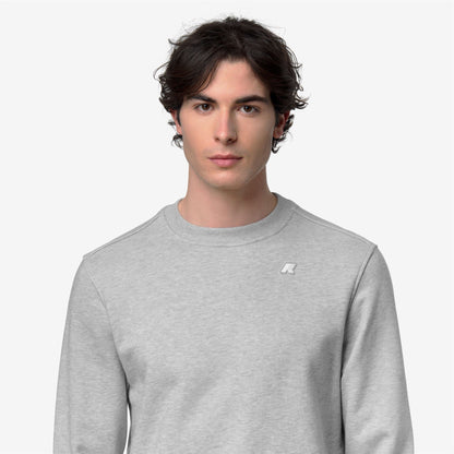BAPTISTE FRENCH TERRY - Polaire - Pull - Homme - GREY MID MEL
