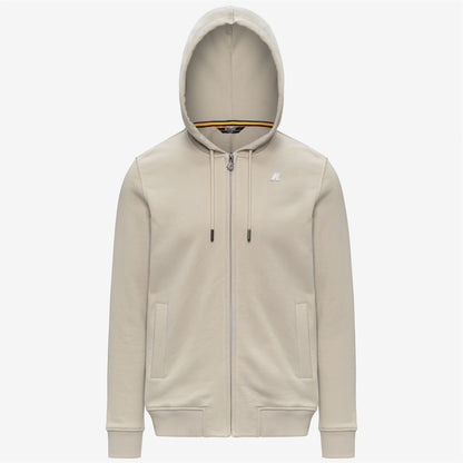 ANTHONY FRENCH TERRY - Polaire - Veste - Homme - BEIGE LT