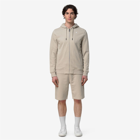 ANTHONY FRENCH TERRY - Polaire - Veste - Homme - BEIGE LT
