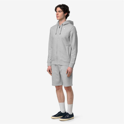 ANTHONY FRENCH TERRY - Polaire - Veste - Homme - GREY MID MEL