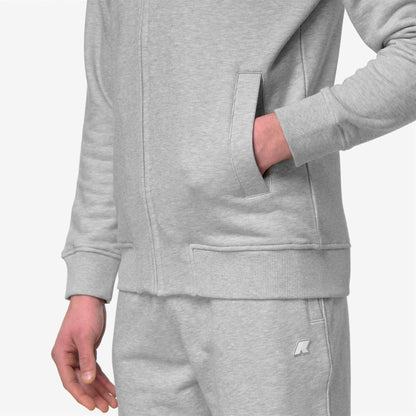 ANTHONY FRENCH TERRY - Polaire - Veste - Homme - GREY MID MEL