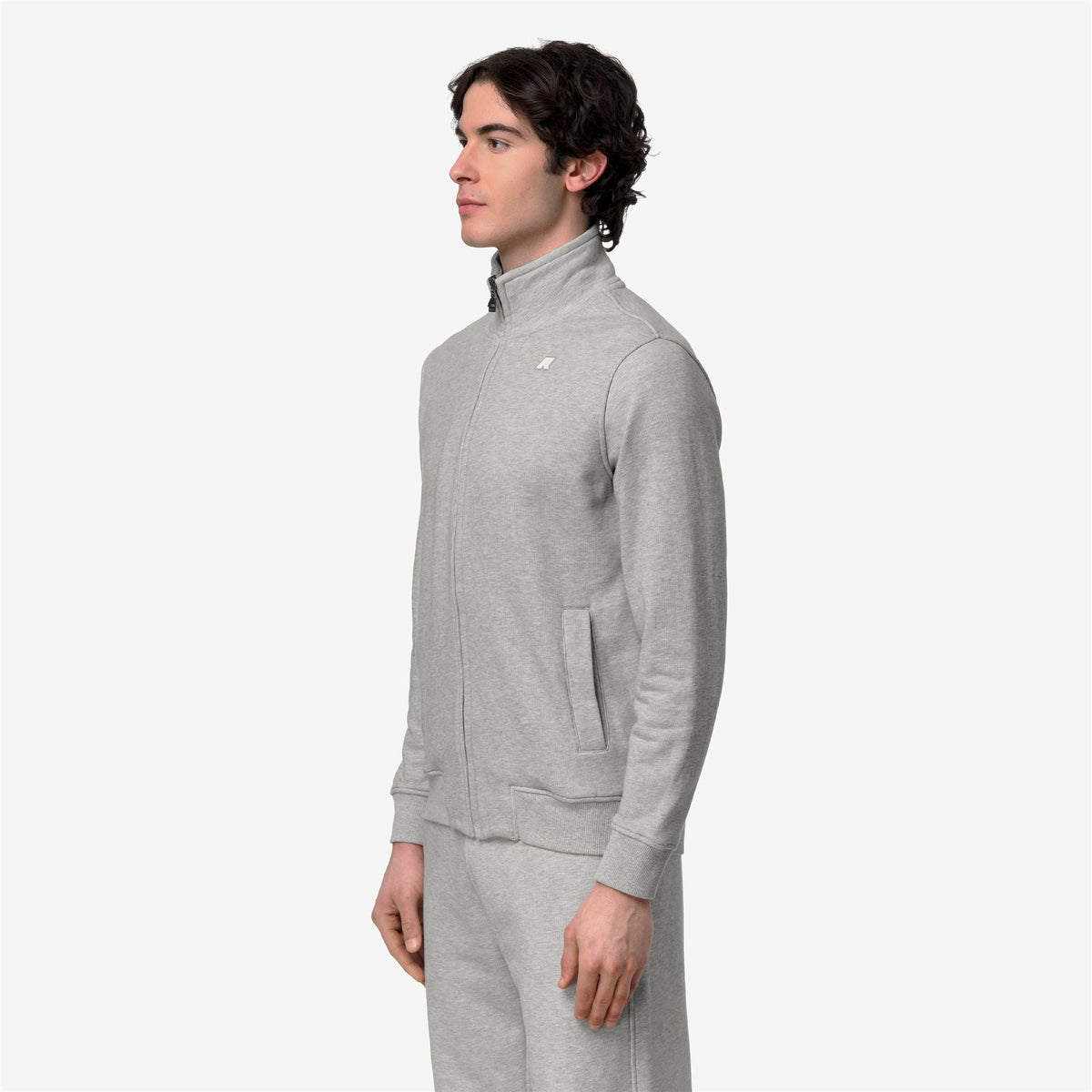 FINN FRENCH TERRY - Polaire - Veste - Homme - GREY MID MEL