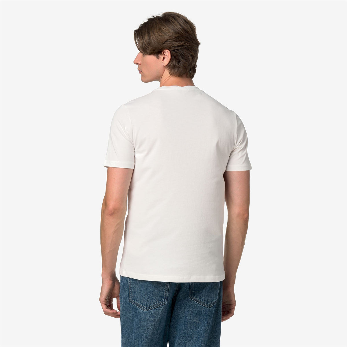 ODOM JERSEY PEACH - T-shirts et hauts - T-shirt - Homme - White Natural