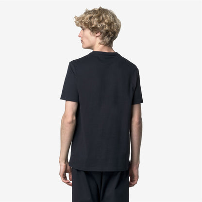 ODOM JERSEY PEACH - T-shirts et hauts - T-shirt - Homme - Blue Depth