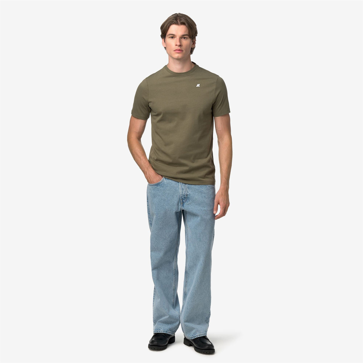 ODOM JERSEY PEACH - T-shirts et hauts - T-shirt - Homme - Green Army