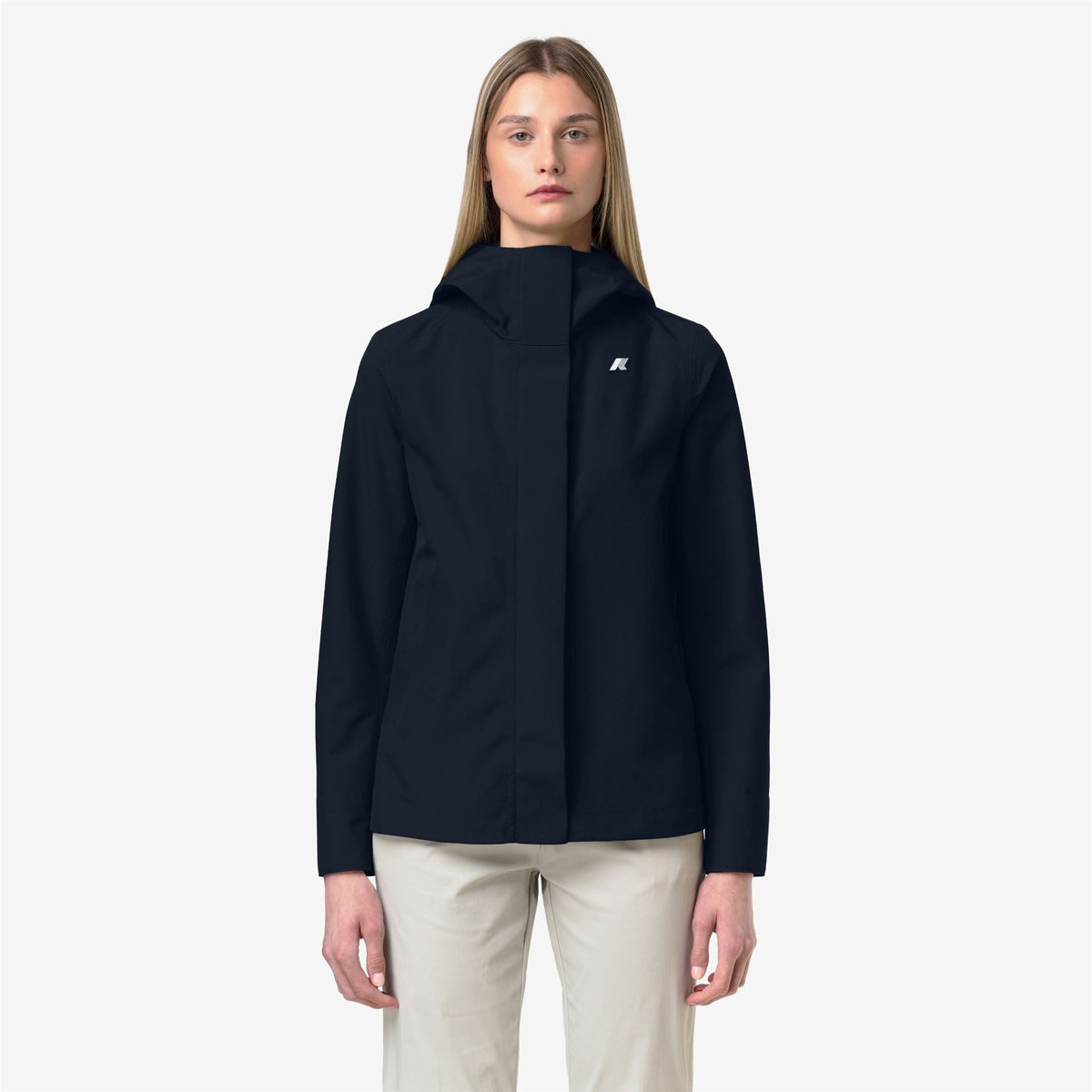 MADALINA BONDED JERSEY - Vestes - Milieu - Femme - Blue Depth
