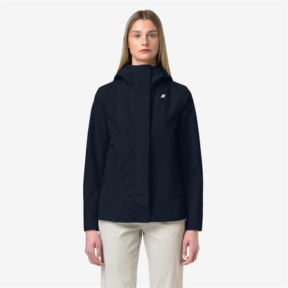 MADALINA BONDED JERSEY - Vestes - Milieu - Femme - Blue Depth