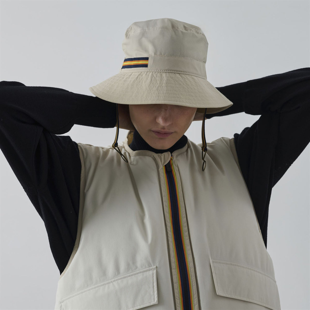LE VRAI 2.1 AMIABLE SIENNE SOEUR - Couvre-chef - Chapeau - Unisexe - Grey Lt Calce