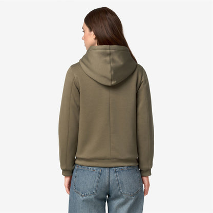 DEVA LIGHT SPACER FUR DOUBLE - Polaire - Veste - Femme - Green Army-Fur