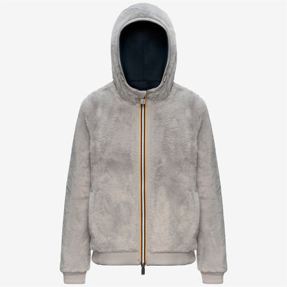 DEVA LIGHT SPACER FUR DOUBLE - Polaire - Veste - Femme - Blue Depth-Fur-Grey Mist