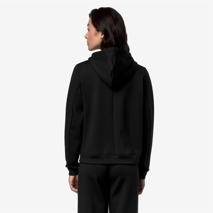 DEVA LIGHT SPACER - Polaire - Sweat à capuche zippé intégral - Femme - Black Pure-Black Pure