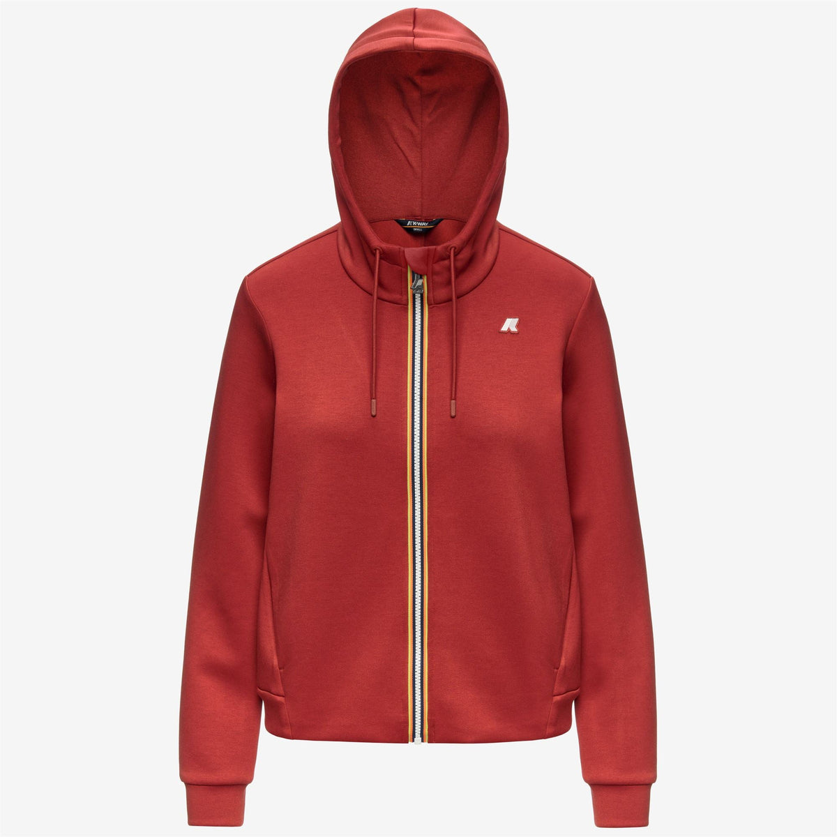 DEVA LIGHT SPACER - Polaire - Sweat à capuche zippé intégral - Femme - Red Dk Chili