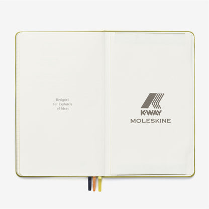 NOTEBOOK MOLESKINE FOR K-WAY - Carnet - Cahier - Unisexe - Green Moss