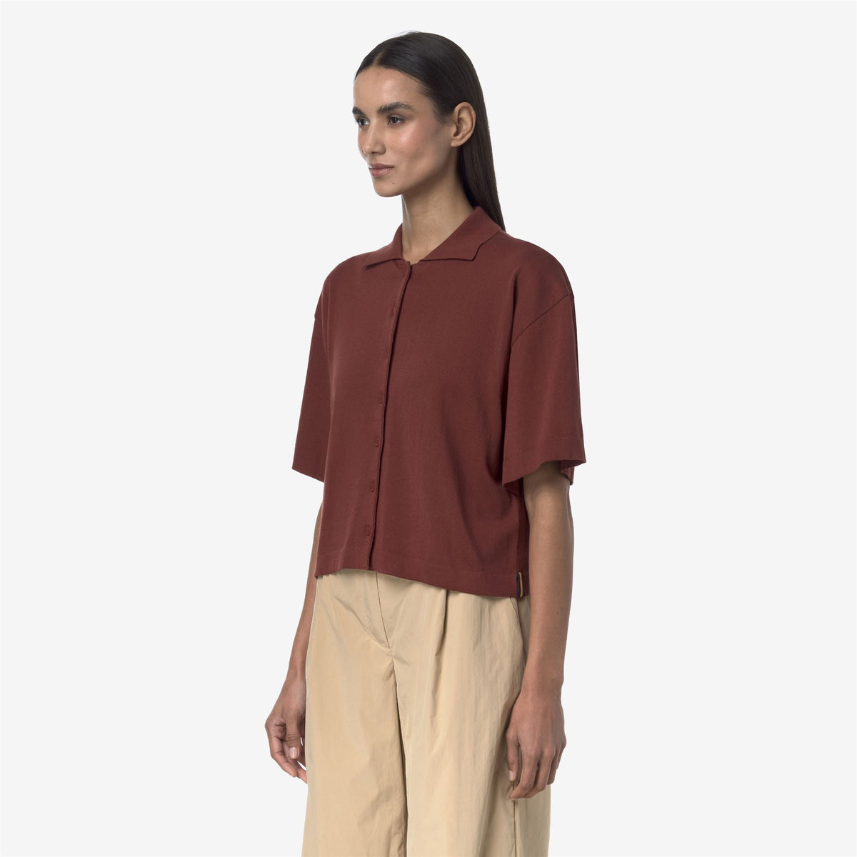 CARRY - Maille - Veste - Femme - Brown Fiery