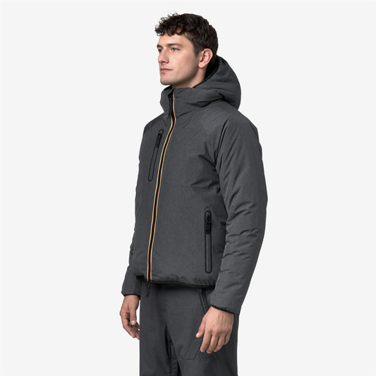 PARPAILLON - Vestes - Milieu - Homme - Grey Dark Micro Grid