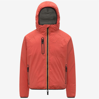 PARPAILLON - Vestes - Milieu - Homme - Orange Micro Grid