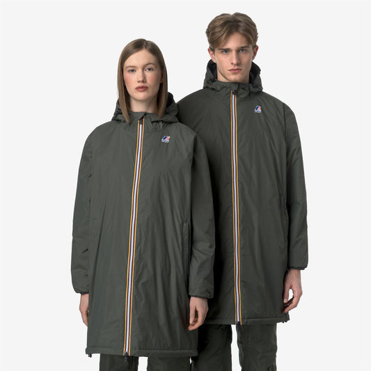LE VRAI 4.0 EIFFEL EAST WARM - Vestes - Longueur 3/4 - Unisexe - GREEN BLACKISH