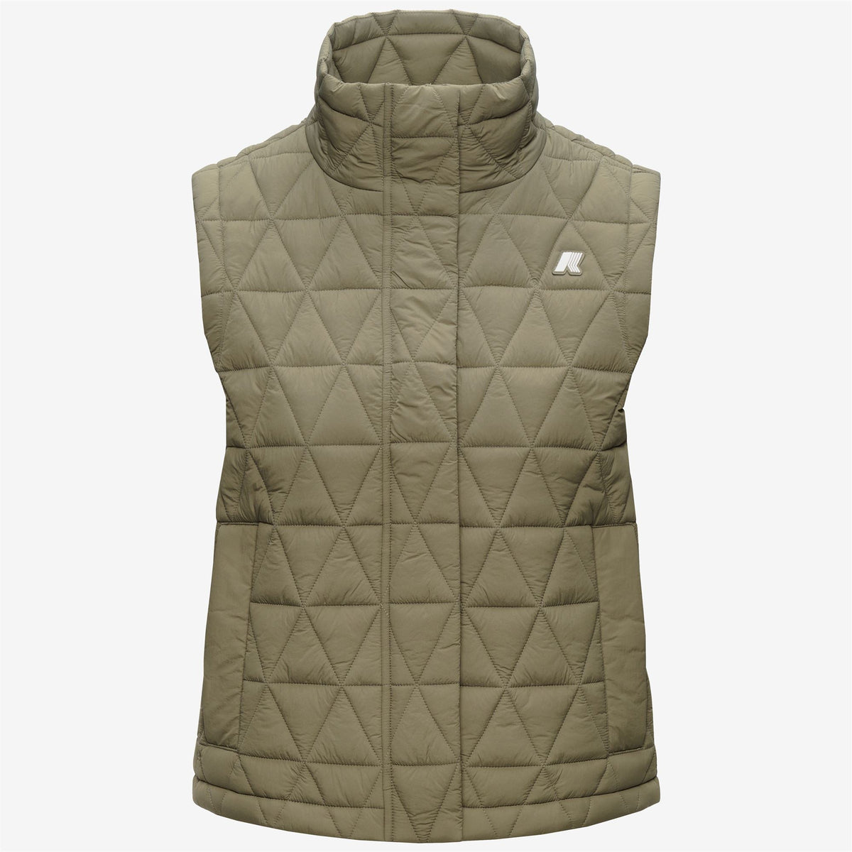 SATINE DIAMOND QUILTED WARM - Vestes - Gilet - Femme - Green Army