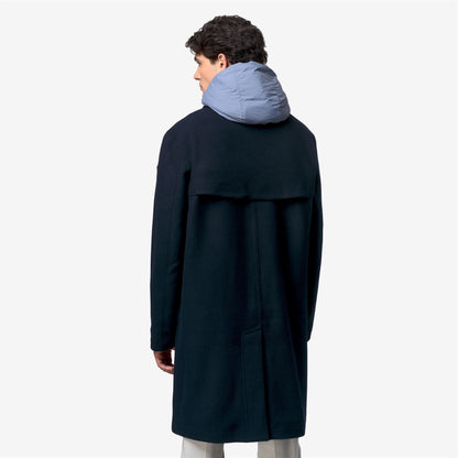 POIROL WOOL NYLON - Vestes - Longueur 3/4 - Homme - Blue Depth-Blue Wild