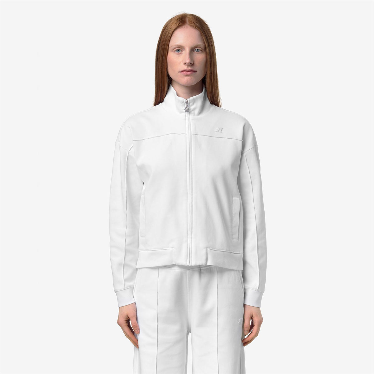 ARVINNE INTERLOCK - Polaire - Veste - Femme - White-White