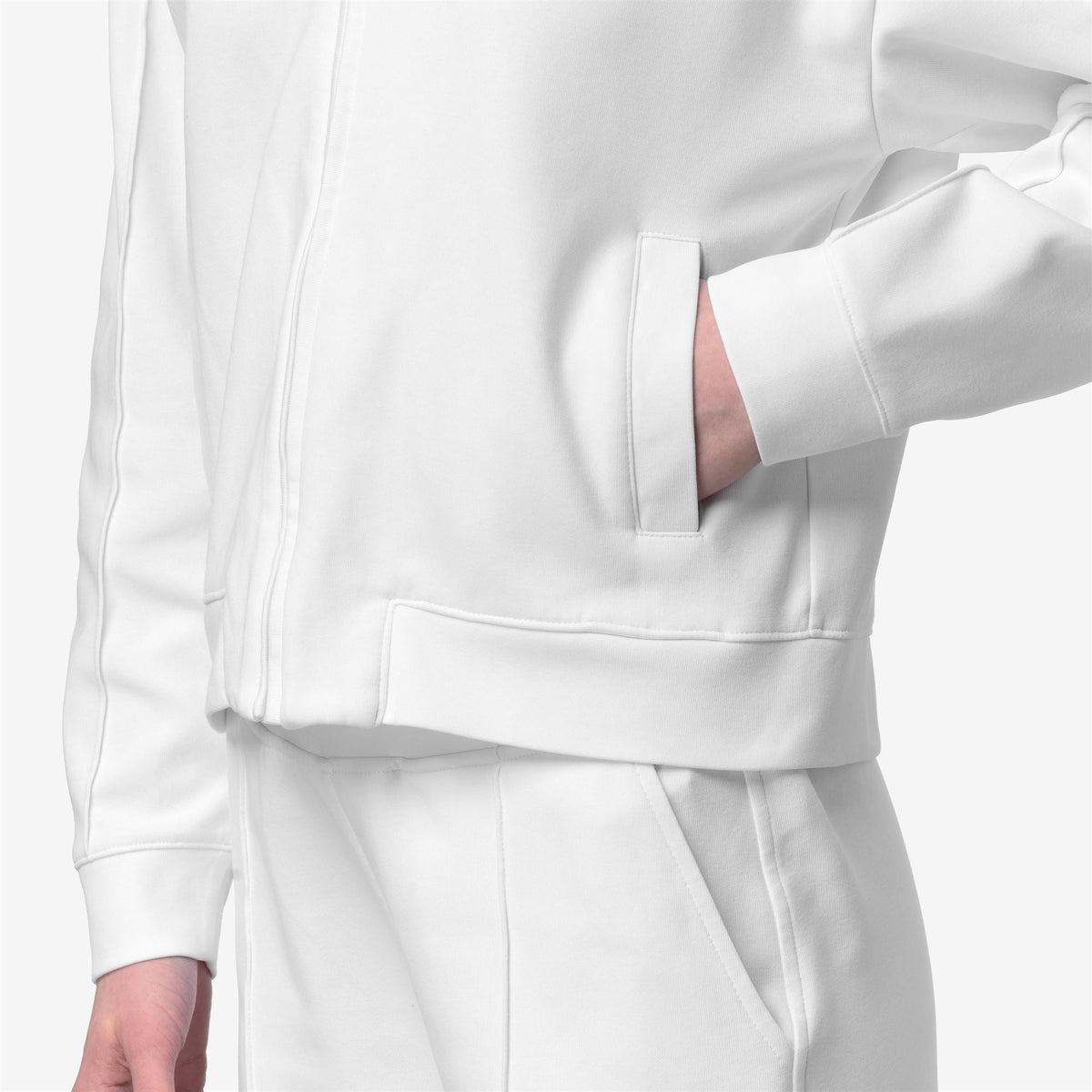 ARVINNE INTERLOCK - Polaire - Veste - Femme - White-White