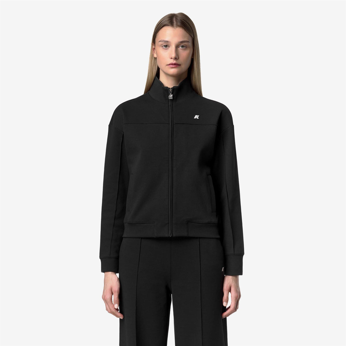 ARVINNE INTERLOCK - Polaire - Veste - Femme - Black Pure-Black Pure