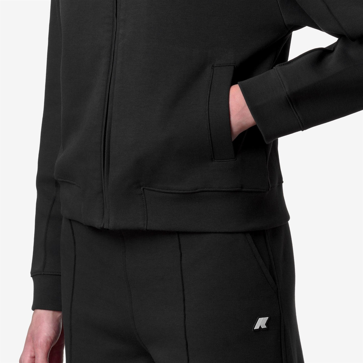 ARVINNE INTERLOCK - Polaire - Veste - Femme - Black Pure-Black Pure