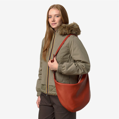 LEAPHEE - Sacs - Sac à bandoulière - Femme - Red Dk Chili