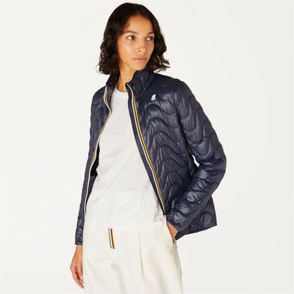 VIOLETTE QUILTED WARM - Vestes - Court - Femme - Blue Depth