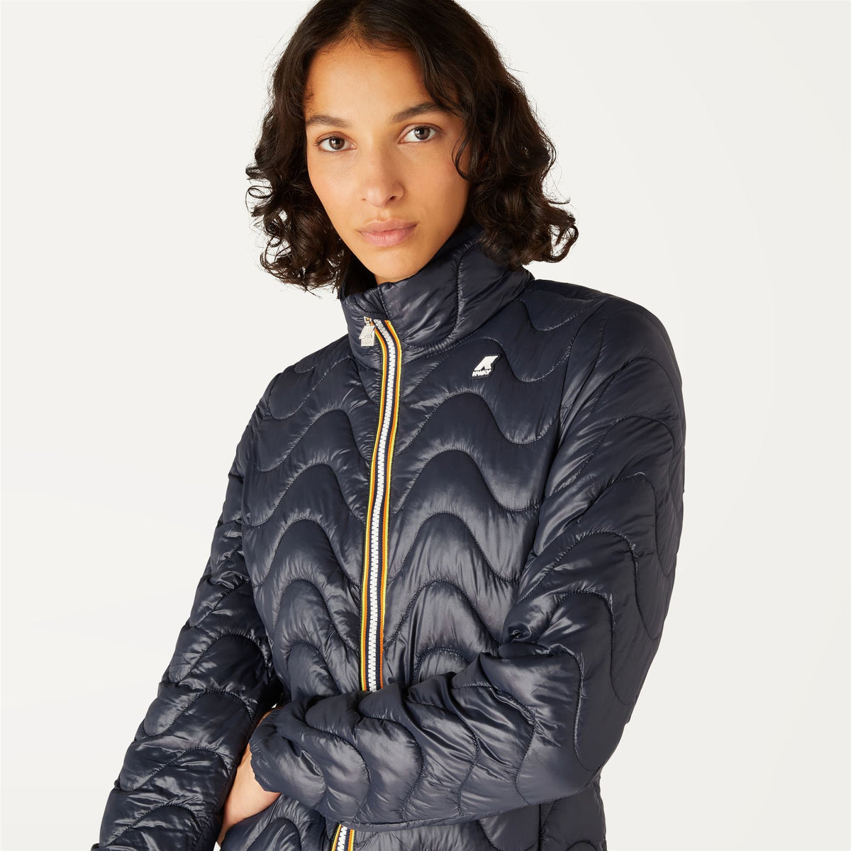 VIOLETTE QUILTED WARM - Vestes - Court - Femme - Blue Depth