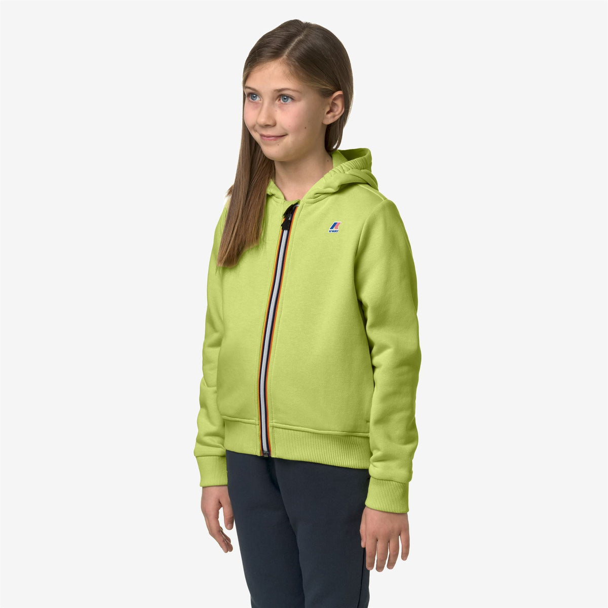 P. LE VRAI ARNEL POLY COTTON - Polaire - Veste - Enfant unisexe - Green Celery